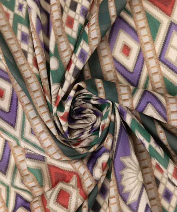 Online Sapphire Printed Voile Dupatta