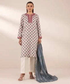 Outlet Sapphire Printed Voile Dupatta