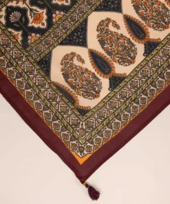 Discount Sapphire Printed Voile Dupatta Maroon