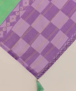 Discount Sapphire Printed Zari Voile Dupatta Green