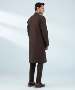 New Sapphire Schiffli Embroidered Cotton Suit - Regular Fit Maroon