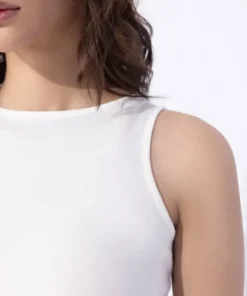 Best Sapphire Sleeveless T-Shirt white