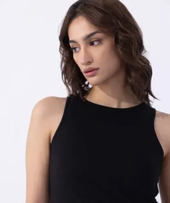 Best Sapphire Sleeveless T-Shirt Black
