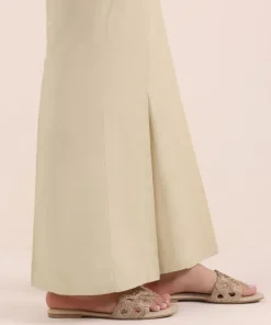 Discount Sapphire Solid Cambric Boot-Cut Pants Beige
