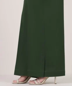 Fashion Sapphire Solid Cambric Culottes