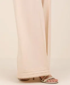 Discount Sapphire Solid Cambric Flared Pants Pink