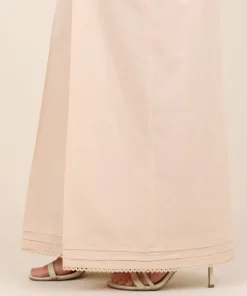 Discount Sapphire Solid Cambric Flared Pants Pink