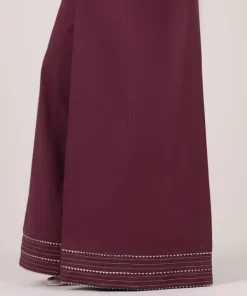 New Sapphire Solid Cambric Flared Pants