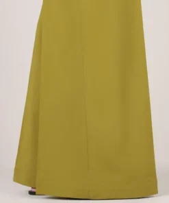Discount Sapphire Solid Cambric Flared Pants
