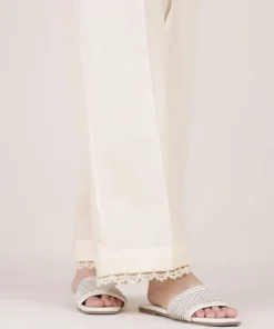 Best Sapphire Solid Cambric Straight Pants