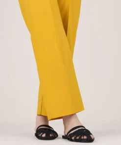 Outlet Sapphire Solid Cambric Straight Pants