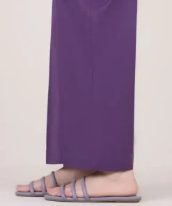 Discount Sapphire Solid Cambric Straight Pants