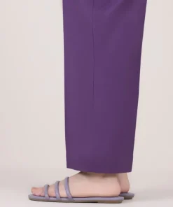 Discount Sapphire Solid Cambric Straight Pants