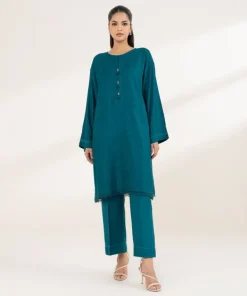 Sale Sapphire Solid Jacquard Shirt