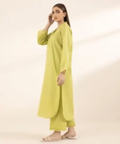 Outlet Sapphire Solid Lawn Shirt Green
