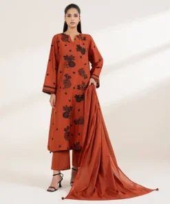Fashion Sapphire Textured Voile Dupatta