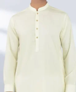 New Sapphire Viscose Blended Suit - Regular Fit Cream