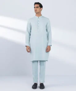 Clearance Sapphire Viscose Blended Suit - Regular Fit Sky Blue