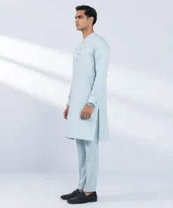 Clearance Sapphire Viscose Blended Suit - Regular Fit Sky Blue
