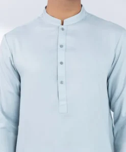 Clearance Sapphire Viscose Blended Suit - Regular Fit Sky Blue