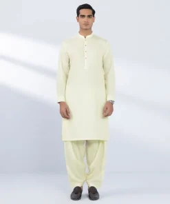 Sale Sapphire Viscose Blended Suit - Slim Fit Cream